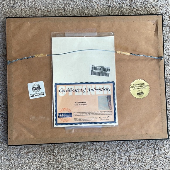 Steiner Sports 8x10 Joe Montana 49ers Huddle Memorabilia Hand-Signed Print - Picture 7 of 14